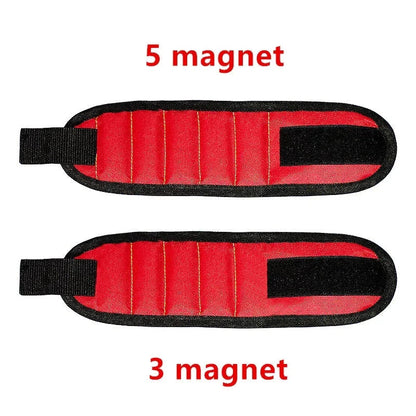 Strong Magnetic Wristband – Portable Tool Bag for Holding Screws, Nails, Nuts, Bolts, and Drill Bits