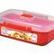 Sistema 1.25L Rectangle Microwave Container Tiffin Lunch Box Food Storage